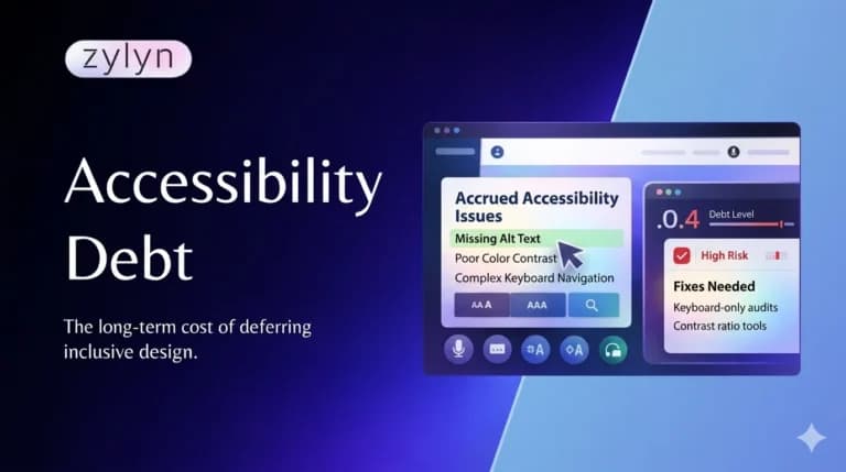 Accessibility Debt: The Hidden Cost of "We'll Fix It Later"